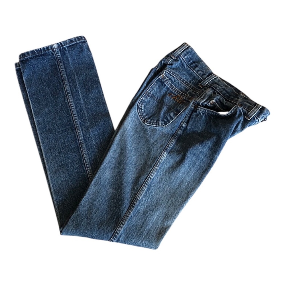 Vintage Chic Women's Straight Leg Blue Jeans